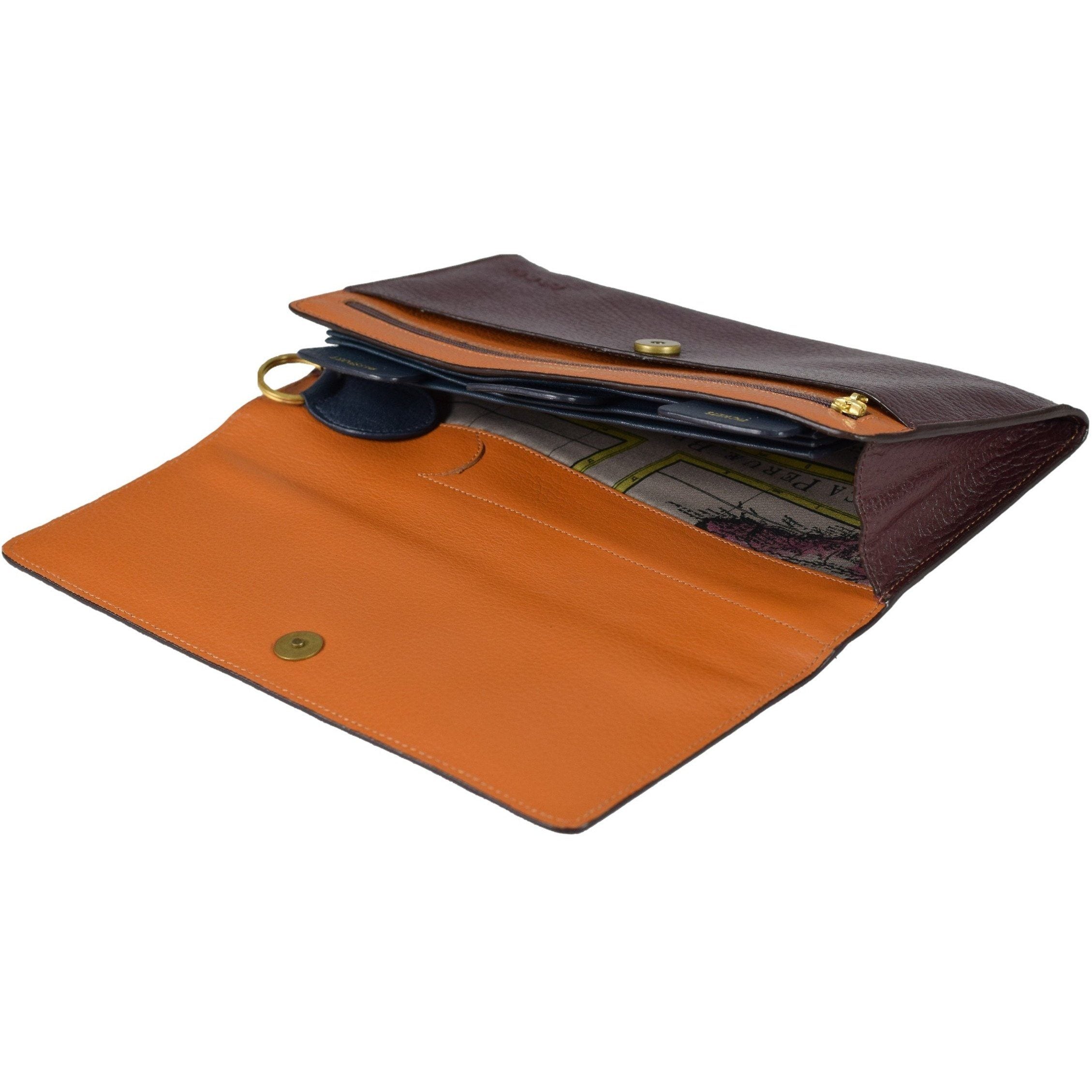 Cosmos Travel Organizer, Travel Organizer | LAND Leather