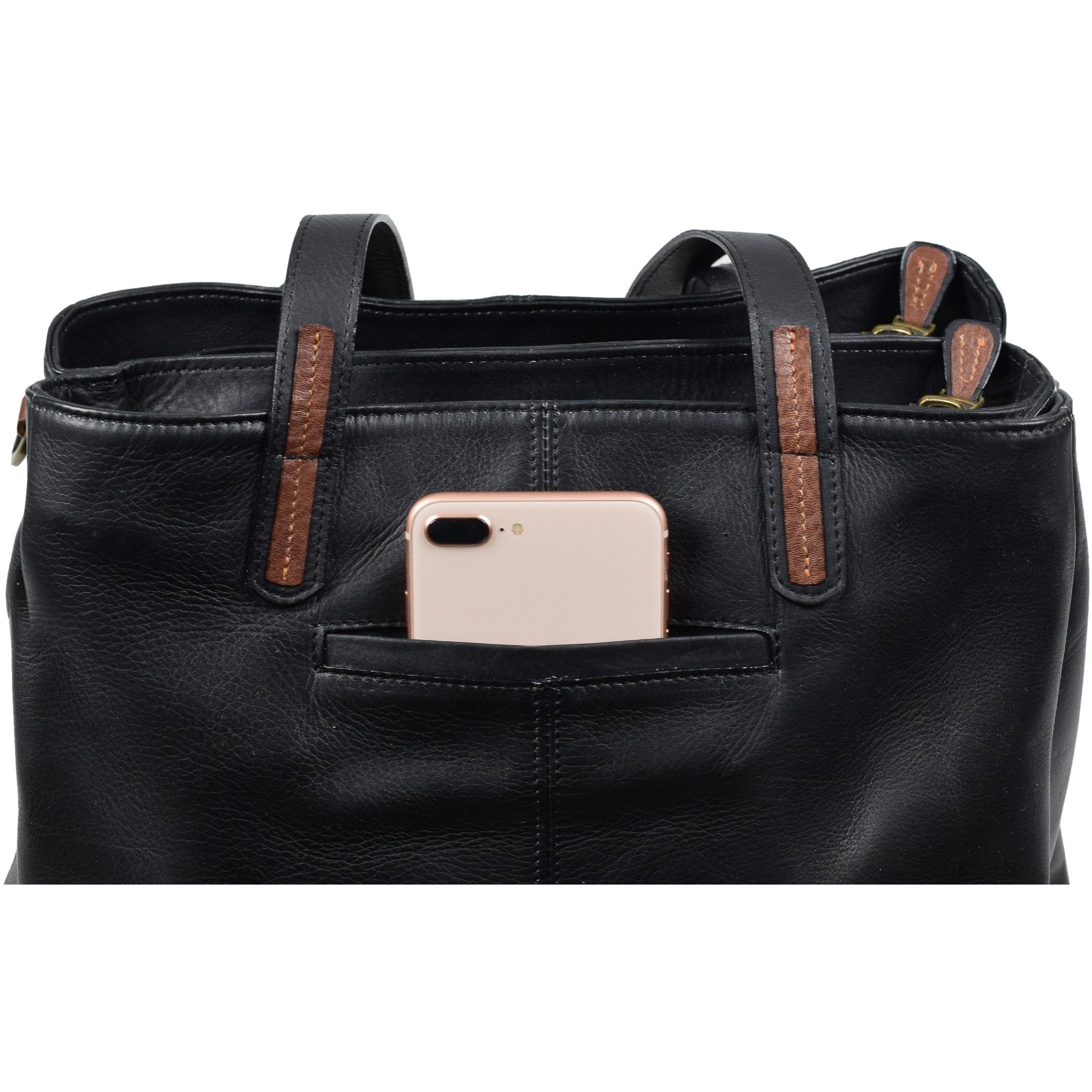 Santa Fe Double Trippers Bag, Handbag | LAND Leather