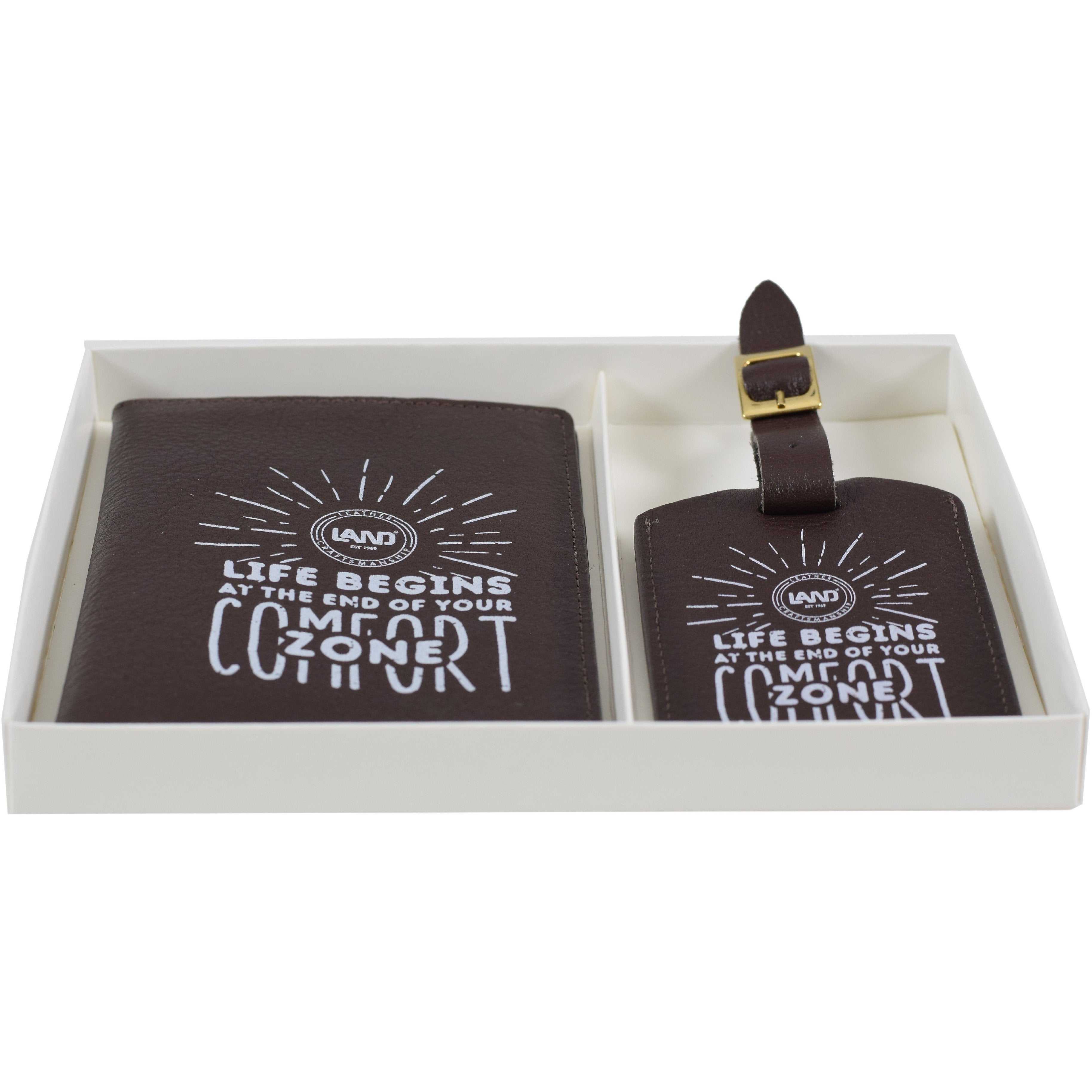 Comfort Zone Passport Set - LAND Leather Goods