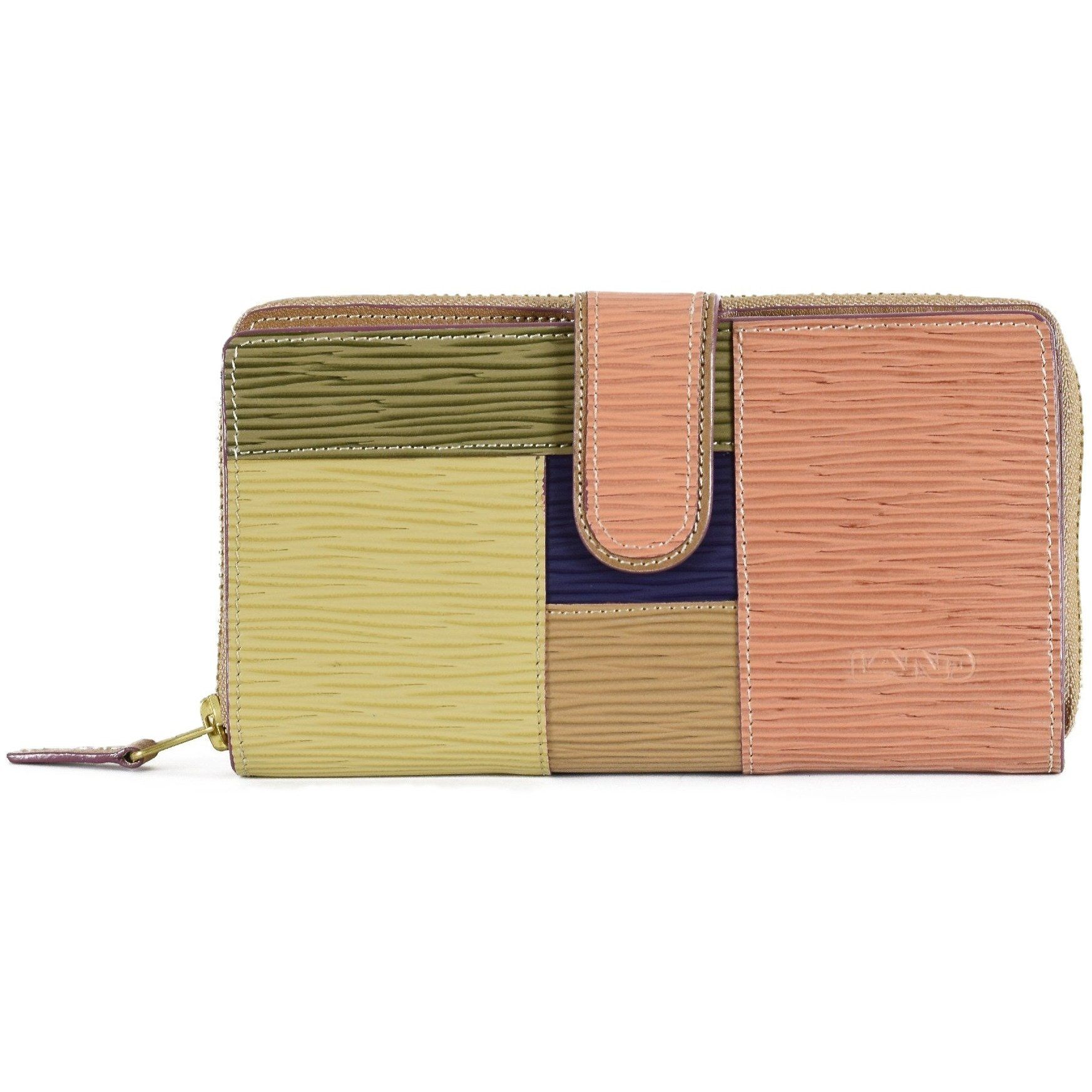 Longrain Melissa Zip Around, Wallet | LAND Leather