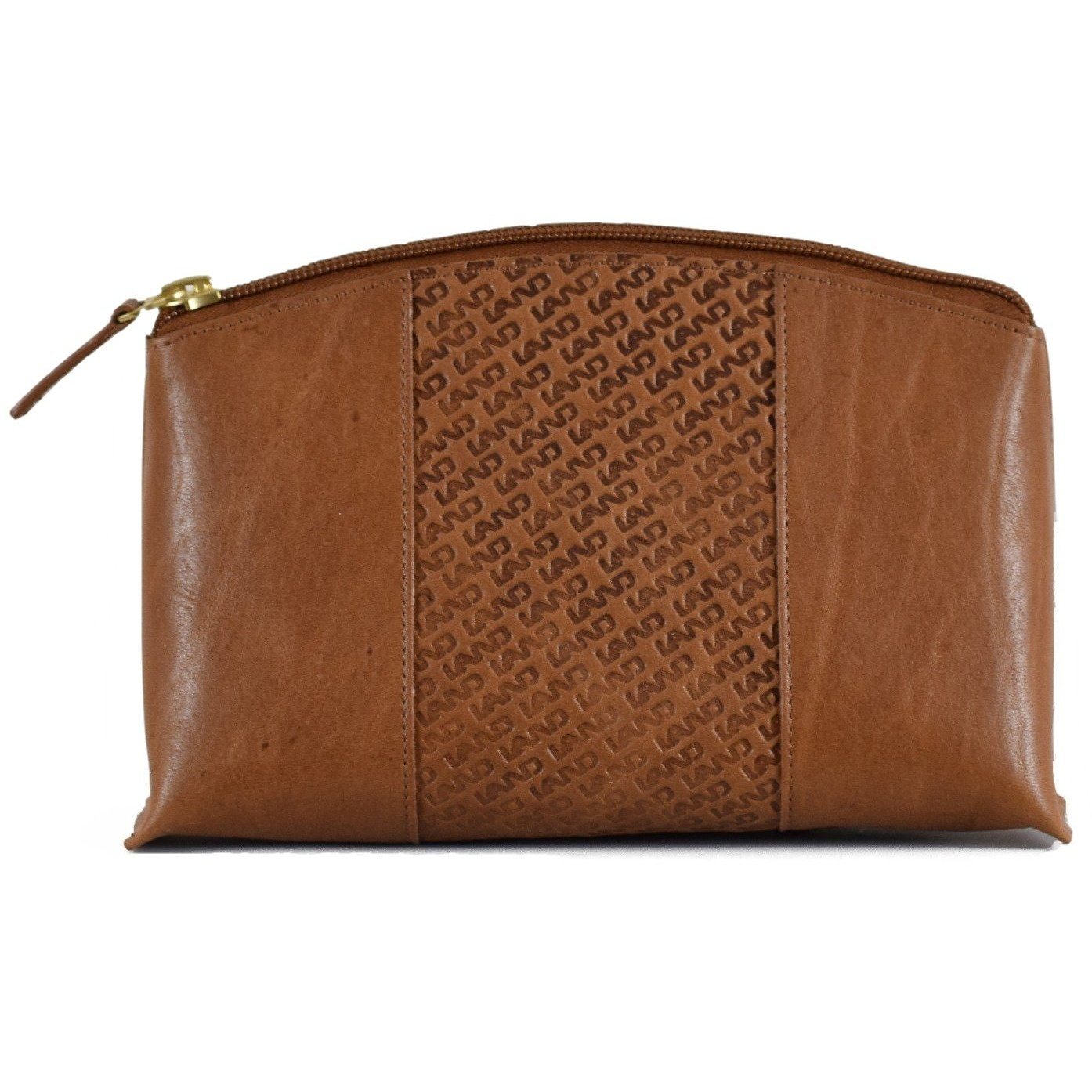 Limited Cosmetic Pouch With Mirror, Cosmetic Pouch | LAND Leather