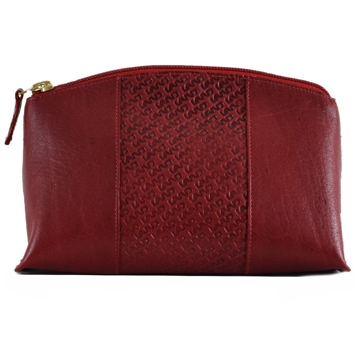 Limited Cosmetic Pouch With Mirror, Cosmetic Pouch | LAND Leather