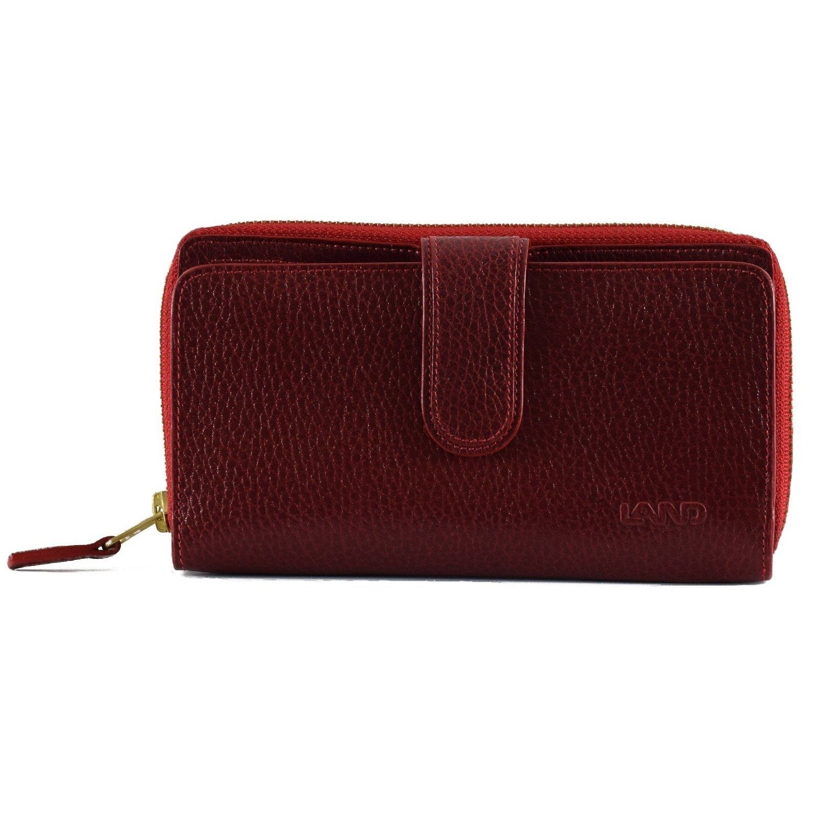 Bisenzio Melissa Zip Around, Wallet | LAND Leather