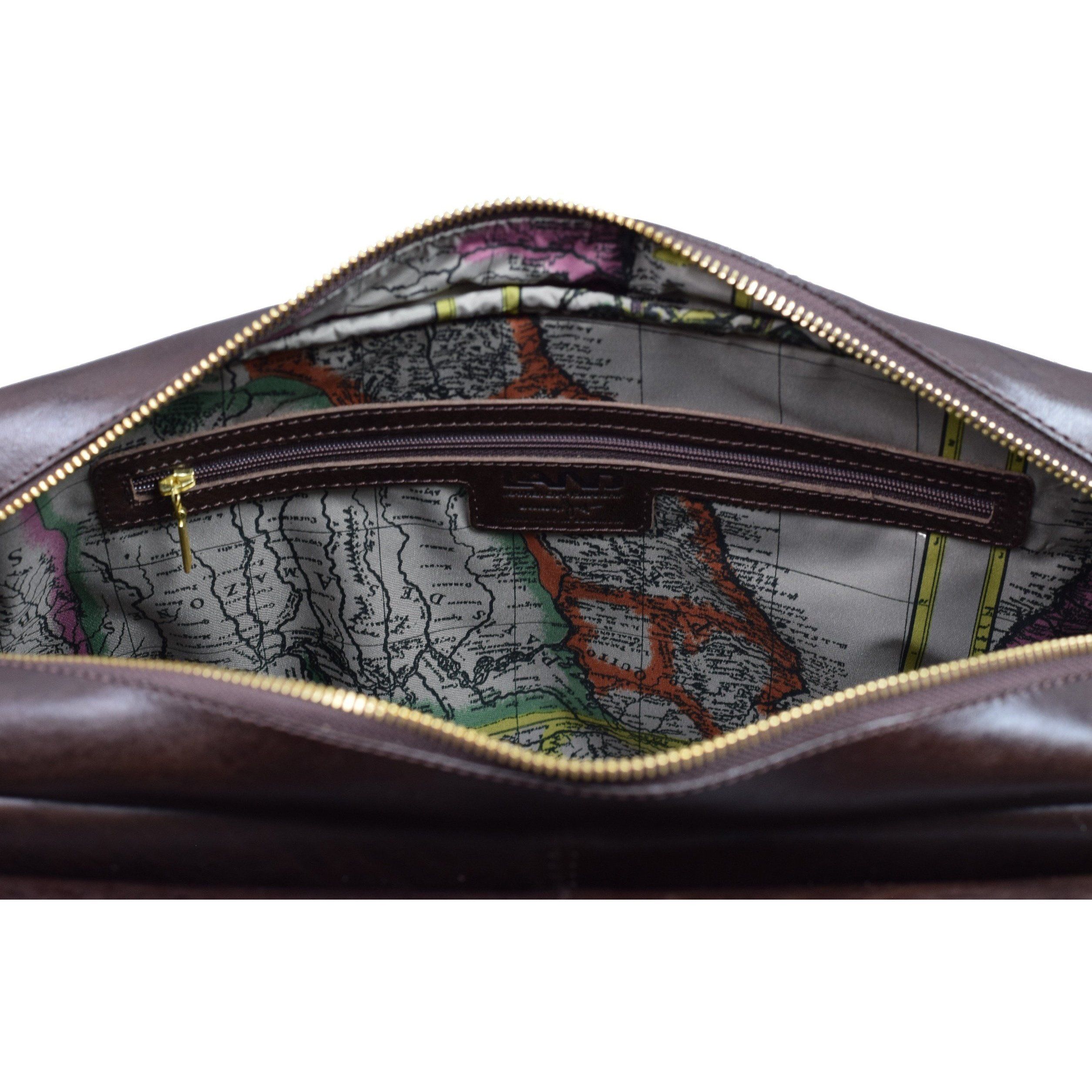 Limited Manhattan Flap Brief, Briefcase | LAND Leather