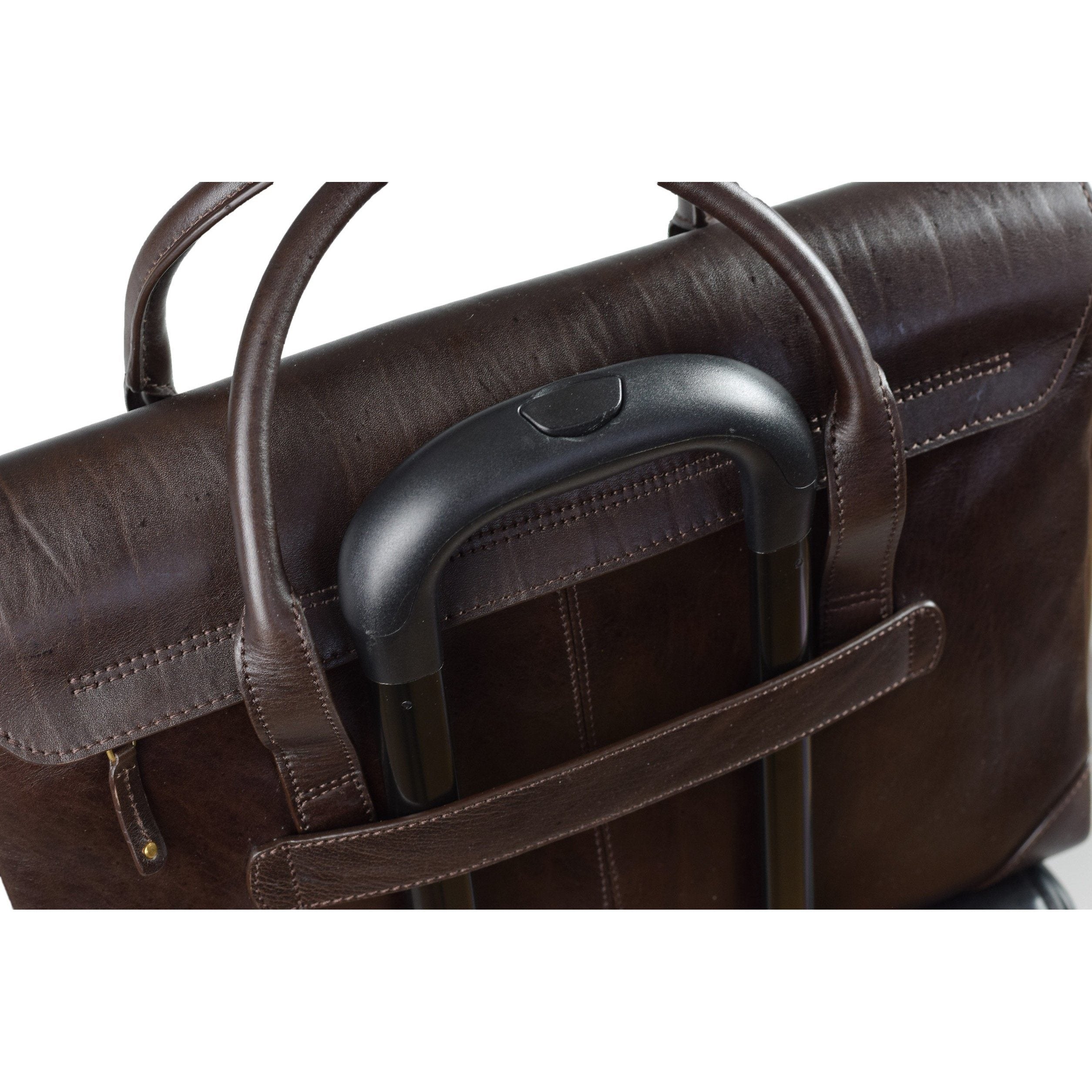 Limited Manhattan Flap Brief, Briefcase | LAND Leather