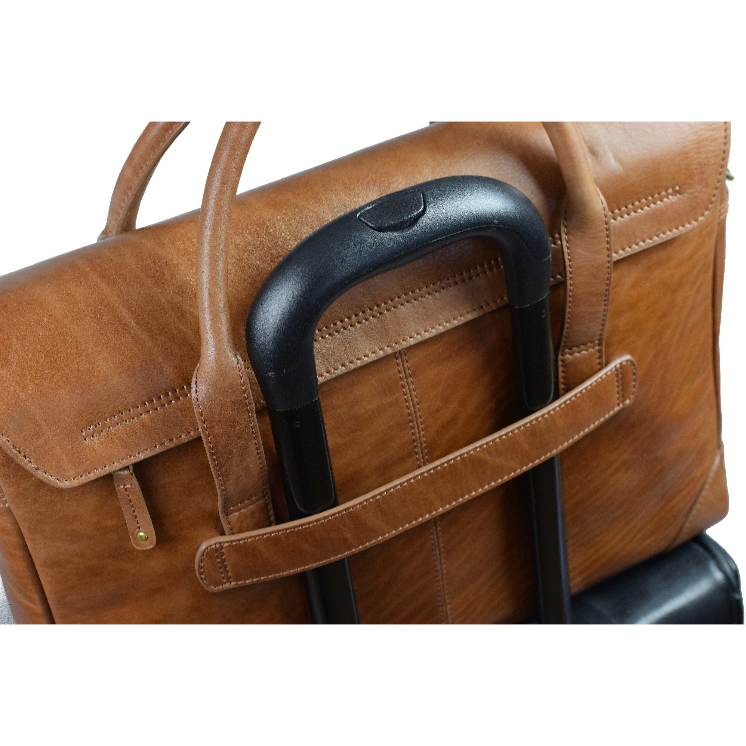 Limited Manhattan Flap Brief, Briefcase | LAND Leather