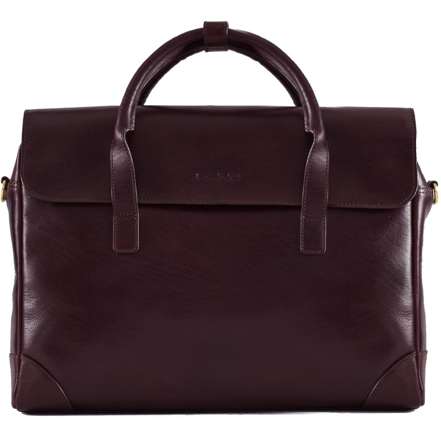 Limited Manhattan Flap Brief, Briefcase | LAND Leather