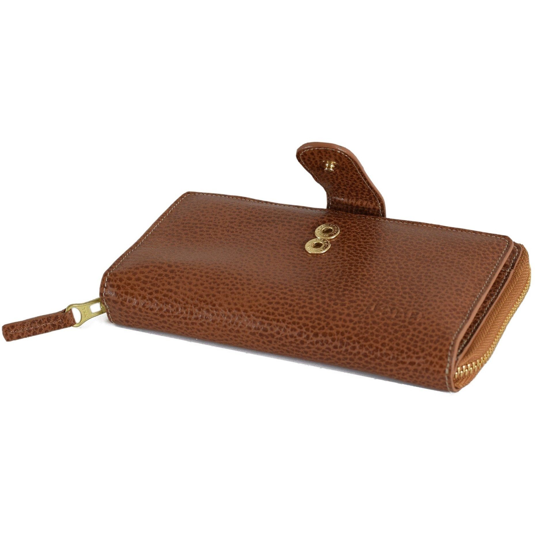 Bisenzio Melissa Zip Around, Wallet | LAND Leather