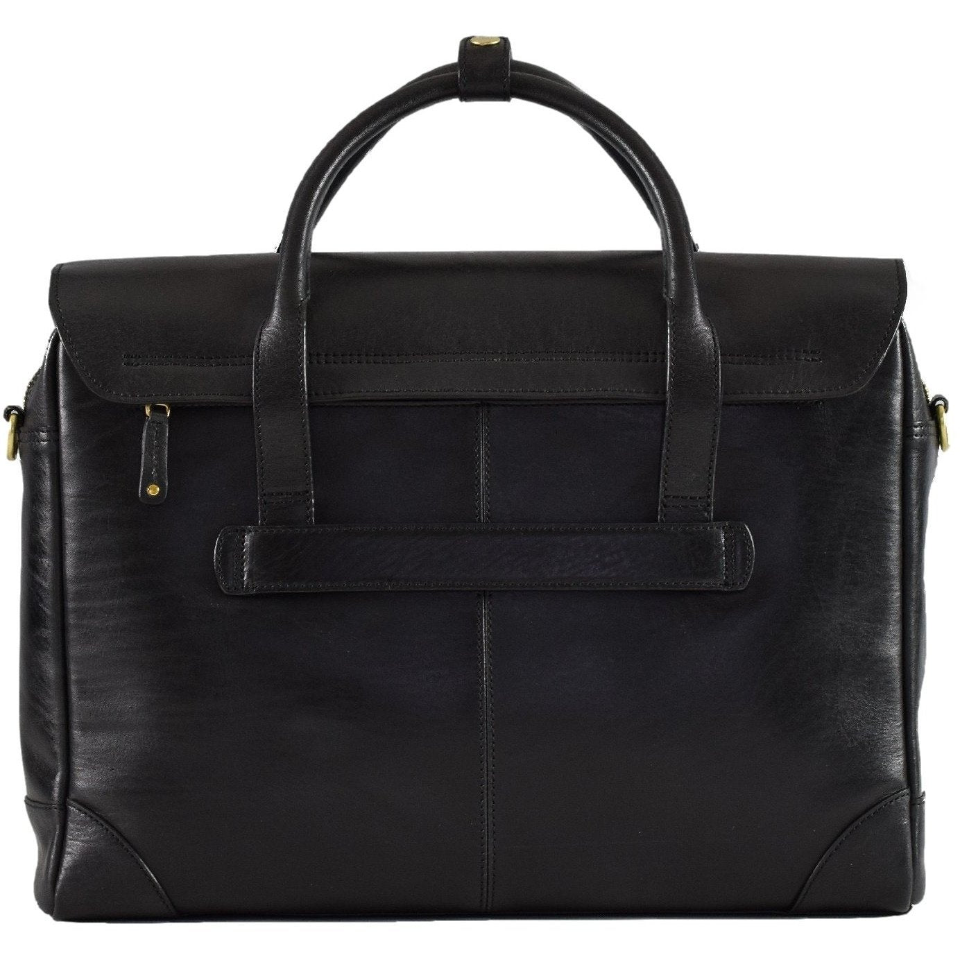 Limited Manhattan Flap Brief, Briefcase | LAND Leather