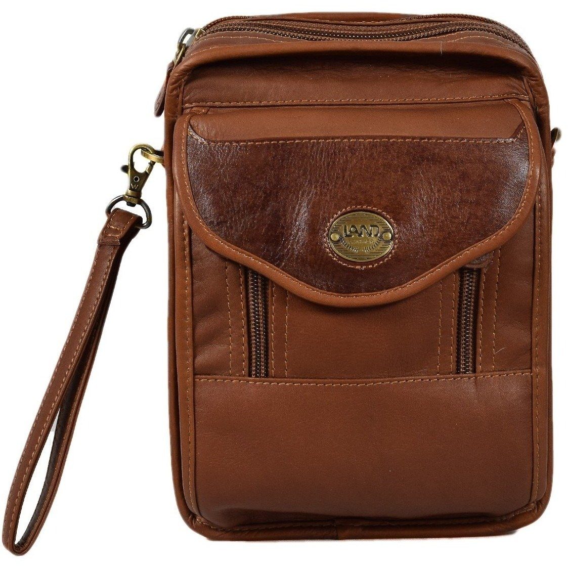 Santa Fe Day Bag, Travel Organizer | LAND Leather