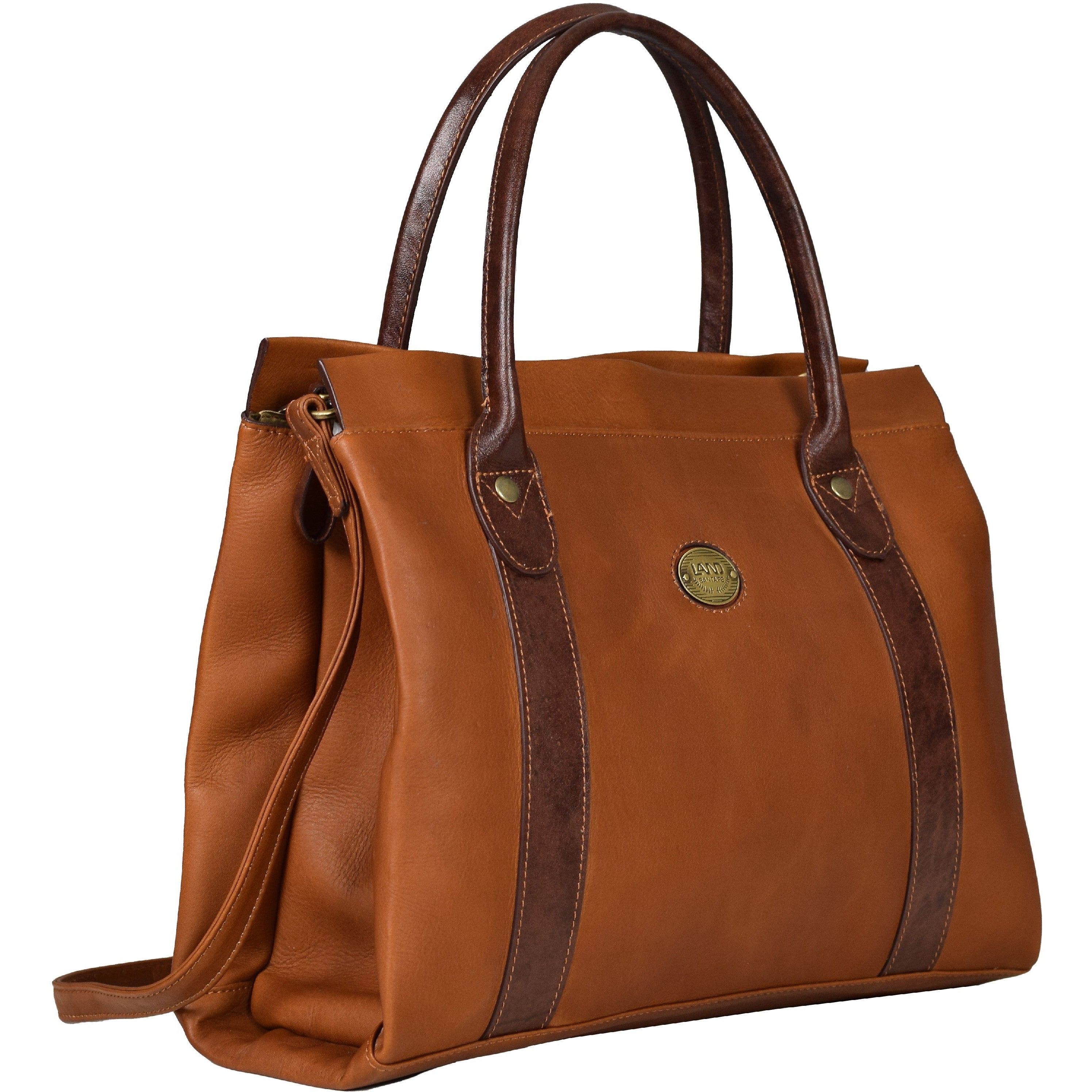 Santa Fe Downtown Tote - LAND Leather Goods