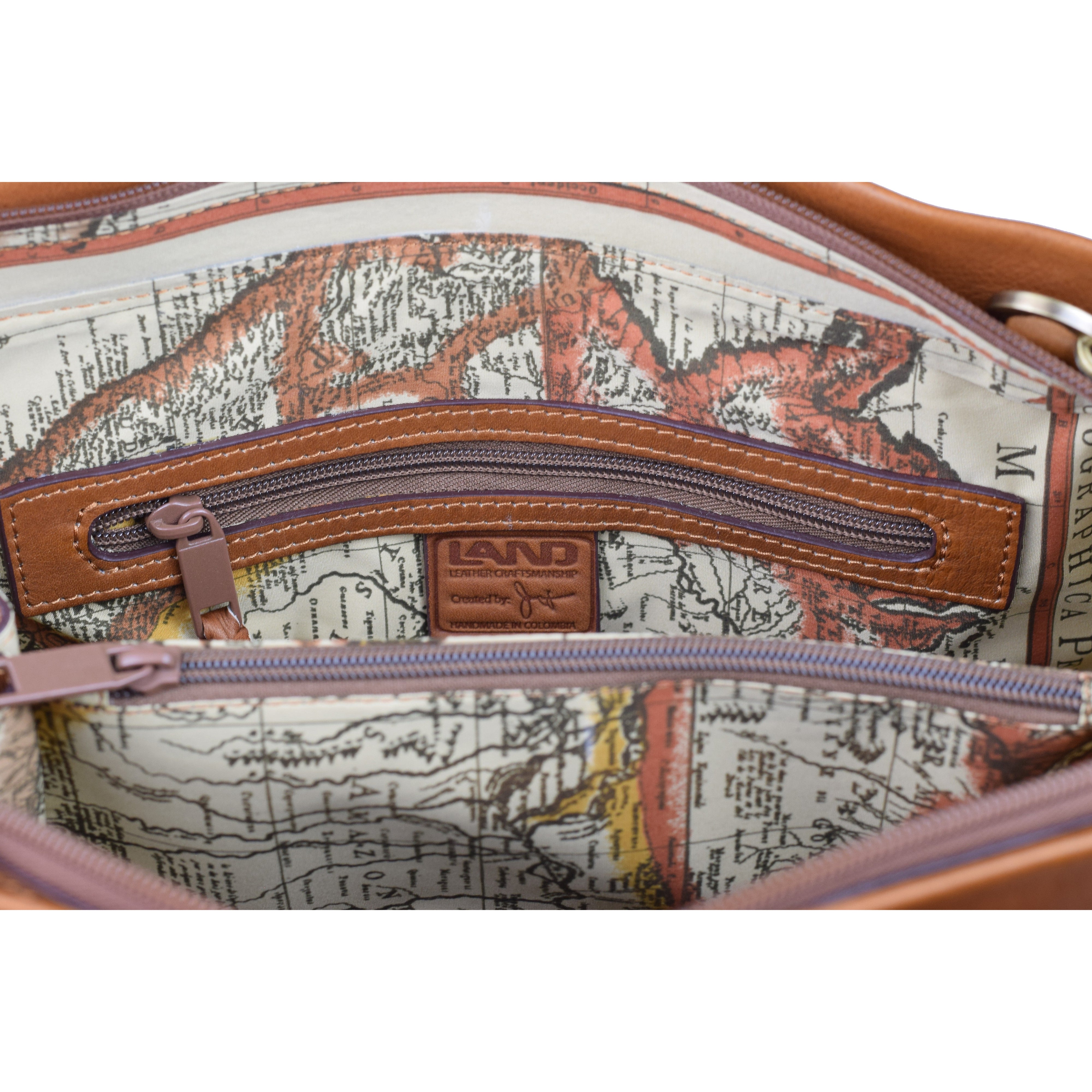 Santa Fe Downtown Tote - LAND Leather Goods