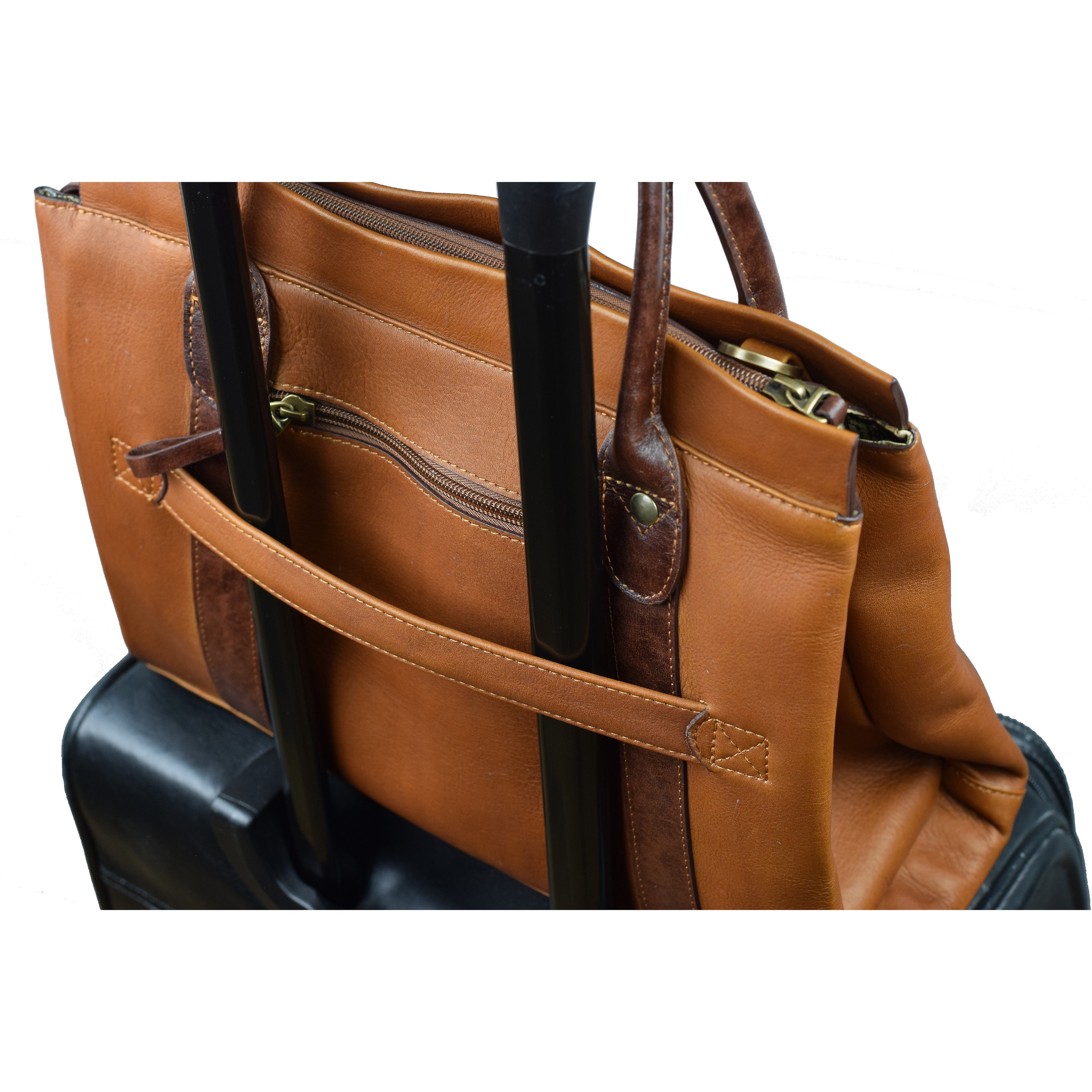 Santa Fe Downtown Tote - LAND Leather Goods