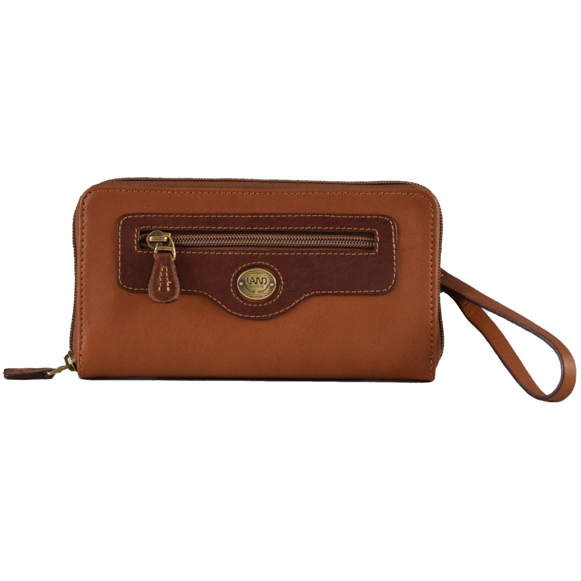 Santa Fe Ladies Wristlet, Wallet | LAND Leather